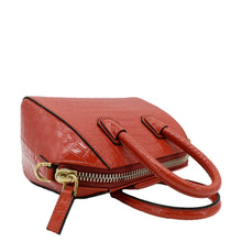 Load image into Gallery viewer, GIVENCHY Antigona Small Crocodile Embossed Leather Shoulder Bag Red
