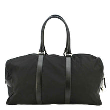 Load image into Gallery viewer, PRADA Re- Nylon Saffiano Leather Viaggio Duffle Bag Black
