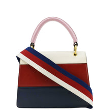 Load image into Gallery viewer, GUCCI Queen Margaret Bee Blind For Love Leather Shoulder Bag Multicolor 456541
