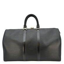 Load image into Gallery viewer, LOUIS VUITTON Keepall 45 Epi Leather Travel Bag Black
