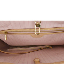 Load image into Gallery viewer, LOUIS VUITTON Neverfull GM Damier Azur Tote Shoulder Bag Rose Ballerine
