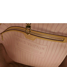 Load image into Gallery viewer, LOUIS VUITTON Neverfull GM Damier Azur Tote Shoulder Bag Rose Ballerine
