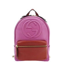 Load image into Gallery viewer, GUCCI Soho Leather Backpack Pink 431570
