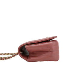 Load image into Gallery viewer, CHANEL Statement Flap Mini Quilted Chevron Crossbody Bag Pink
