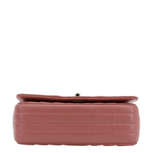 Load image into Gallery viewer, CHANEL Statement Flap Mini Quilted Chevron Crossbody Bag Pink
