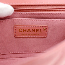 Load image into Gallery viewer, CHANEL Statement Flap Mini Quilted Chevron Crossbody Bag Pink
