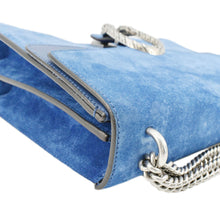 Load image into Gallery viewer, GUCCI Dionysus Medium Suede Leather Shoulder Bag Blue 403348
