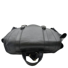 Load image into Gallery viewer, LOUIS VUITTON Christopher Epi Leather Backpack Bag Black
