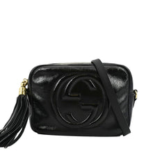 Load image into Gallery viewer, GUCCI Soho Disco Patent Leather Crossbody Bag Black 308364
