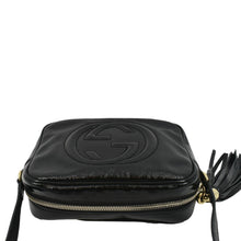 Load image into Gallery viewer, GUCCI Soho Disco Patent Leather Crossbody Bag Black 308364
