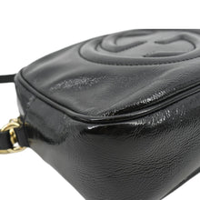 Load image into Gallery viewer, GUCCI Soho Disco Patent Leather Crossbody Bag Black 308364
