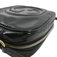 Load image into Gallery viewer, GUCCI Soho Disco Patent Leather Crossbody Bag Black 308364
