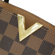 Load image into Gallery viewer, LOUIS VUITTON Kensington Damier Ebene Tote Bag Brown
