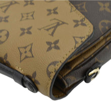 Load image into Gallery viewer, LOUIS VUITTON  Metis Pochette Reverse Monogram Canvas Crossbody Bag Brown
