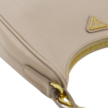 Load image into Gallery viewer, PRADA Re-Edition 2005 Saffiano Leather Shoulder Bag Cameo Beige
