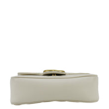 Load image into Gallery viewer, GUCCI GG Marmont Super Mini  Matelasse Leather Crossbody Bag White 476433
