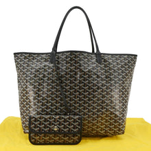 Load image into Gallery viewer, GOYARD Goyardine Saint Louis GM Tote Shoulder Bag Black
