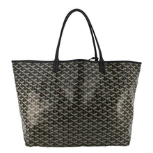 Load image into Gallery viewer, GOYARD Goyardine Saint Louis GM Tote Shoulder Bag Black
