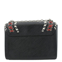 Load image into Gallery viewer, LOUIS VUITTON Twist Whipstitch MM Epi Leather Shoulder Bag Black
