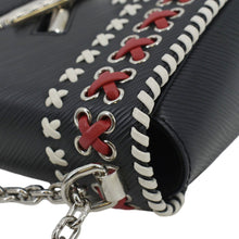 Load image into Gallery viewer, LOUIS VUITTON Twist Whipstitch MM Epi Leather Shoulder Bag Black
