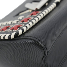 Load image into Gallery viewer, LOUIS VUITTON Twist Whipstitch MM Epi Leather Shoulder Bag Black
