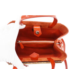 Load image into Gallery viewer, FENDI Petite 2Jours Vitello Elite Leather Tote Shoulder Bag Red
