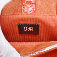 Load image into Gallery viewer, FENDI Petite 2Jours Vitello Elite Leather Tote Shoulder Bag Red
