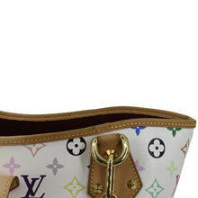 Load image into Gallery viewer, LOUIS VUITTON Annie MM Multicolor Monogram Canvas Shoulder Bag White
