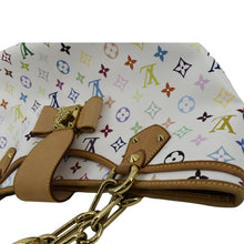 Load image into Gallery viewer, LOUIS VUITTON Annie MM Multicolor Monogram Canvas Shoulder Bag White
