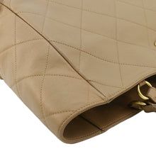 Load image into Gallery viewer, CHANEL Quilted Leather Shopping Tote Bag Beige
