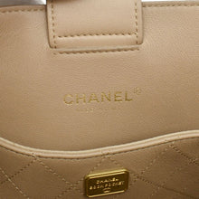 Load image into Gallery viewer, CHANEL Quilted Leather Shopping Tote Bag Beige
