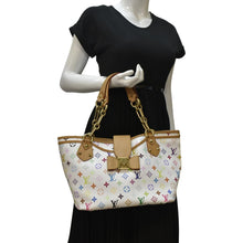 Load image into Gallery viewer, LOUIS VUITTON Annie MM Multicolor Monogram Canvas Shoulder Bag White
