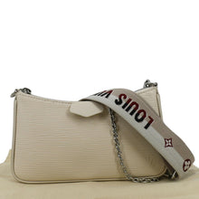 Load image into Gallery viewer, LOUIS VUITTON Easy Pouch On Strap Epi Leather Shoulder Bag Cream
