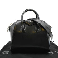 Load image into Gallery viewer, GIVENCHY Antigona Mini Leather Shoulder Bag Black back look
