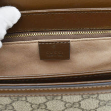 Load image into Gallery viewer, GUCCI Horsebit 1955 GG Supreme Canvas Shoulder Bag Beige 602204
