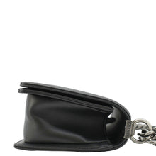 Load image into Gallery viewer, CHANEL Boy Flap Medium Quilted Leather Shoulder Bag Black
