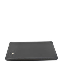 Load image into Gallery viewer, CHANEL Camellia Leather Long Bifold Wallet Black
