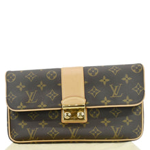 Load image into Gallery viewer, LOUIS VUITTON Sofia Coppola Monogram Canvas Clutch Brown
