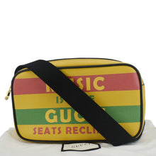 Load image into Gallery viewer, GUCCI 100 Centennial Music Is Mine Leather Belt Bag Multicolor 602695
