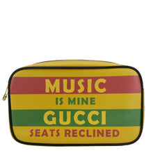 Load image into Gallery viewer, GUCCI 100 Centennial Music Is Mine Leather Belt Bag Multicolor 602695
