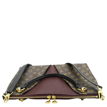 Load image into Gallery viewer, LOUIS VUITTON V MM Monogram Canvas Tote Shoulder Bag Bordeaux
