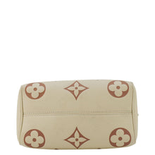 Load image into Gallery viewer, LOUIS VUITTON Speedy 20 Bandouliere Giant Monogram Empreinte Leather Shoulder Bag Cream
