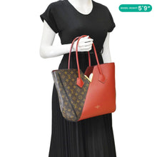 Load image into Gallery viewer, LOUIS VUITTON Kimono MM Monogram Canvas Tote Bag Red
