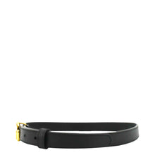 Load image into Gallery viewer, GUCCI Slim Double G Marmont Leather Buckle Belt Black Size 75/30
