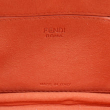 Load image into Gallery viewer, FENDI Baguette Technical Fabric FF Midi Chain Shoulder Bag Orange
