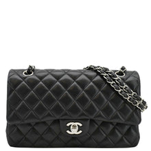 Load image into Gallery viewer, CHANEL Classic Medium Double Flap Quilted Leather front side look
