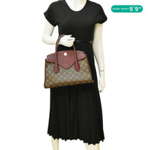 Load image into Gallery viewer, LOUIS VUITTON Florine Monogram Canvas Shoulder Bag Burgundy
