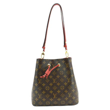 Load image into Gallery viewer, LOUIS VUITTON NeoNoe Monogram Canvas Shoulder Bag Red
