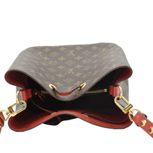 Load image into Gallery viewer, LOUIS VUITTON NeoNoe Monogram Canvas Shoulder Bag Red
