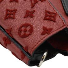 Load image into Gallery viewer, LOUIS VUITTON W BB Tote Monogram Velours Tote Shoulder Bag Red
